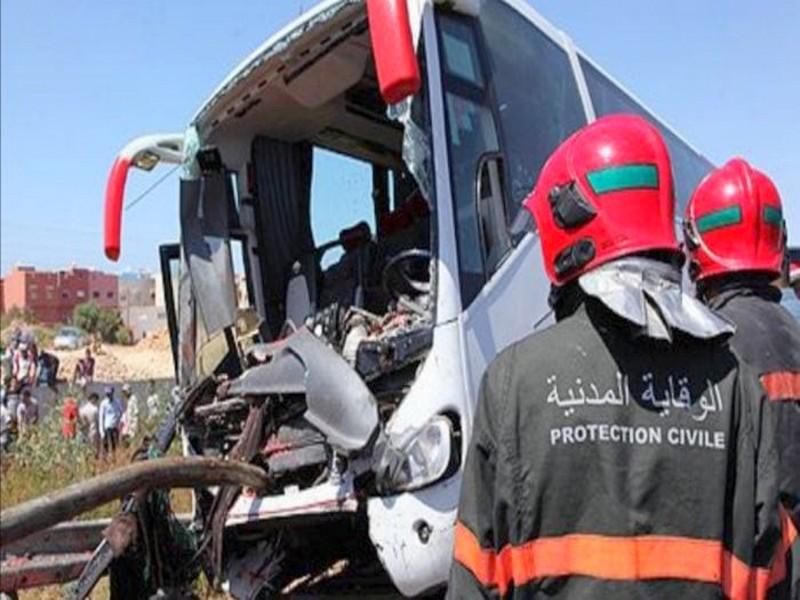 #MAROC_Accident_autoroute_Casablanca_Marrakech: Un mort et 35 blessés dans un accident sur l'autoro