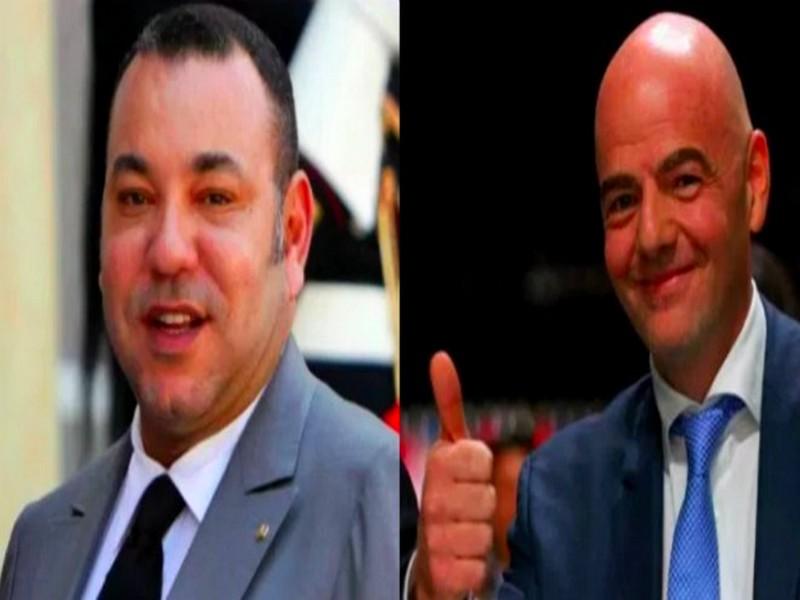 La lettre du roi Mohammed VI au président de la FIFA (document)