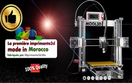 La 1ère imprimante 3D réalisée au Maroc à l\'honneur au Med IT 2015