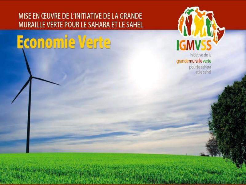 économie verte mise en œuvre de l'initiative de la grande muraille vert pour le Sahara et le Sahel