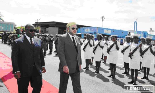 Sa Majesté le Roi regagne le Maroc au terme d’une tournée dans trois pays africains