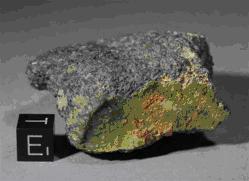 L'étrange météorite verte retrouvée au Maroc serait la première 