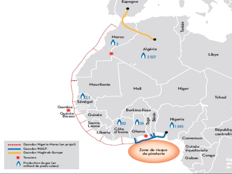 La CEDEAO, la Mauritanie et le Sénégal s’engagent dans la réalisation du gazoduc Maroc-Nigéria