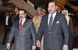 Arrivée au Maroc du Roi de Bahreïn, S.M. Hamad Ben Issa Al Khalifa