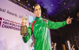 Boxe à Doha Le pugiliste Marocain Mohamed Rabii sacré champion du Monde de la catégorie des -69kg