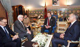 Frank Walter Steinmeier transmet à S.M. le Roi l'invitation du Président Johakim Gauck