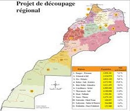 Régions Maroc  Le nouveau découpage régional remis sur le métier