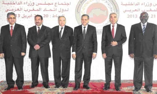 Les ministres de l’Intérieur de l’UMA adoptent la déclaration de Rabat Pour une &l