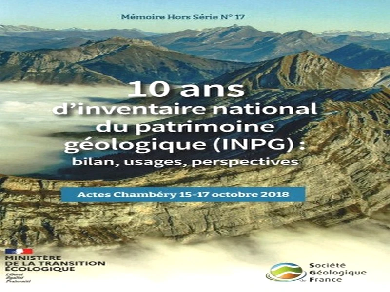 #Geologie_France: 10 ans d'inventaire national du patrimoine national du patrimoine géologique (INP