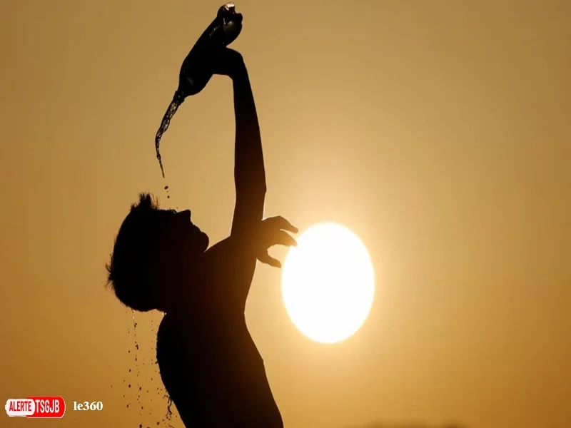 ALERTE TSGJB Vague de chaleur au Maroc : jusqu’a 47,3°C et des temperatures elevees jusqu’a la semaine prochaine 