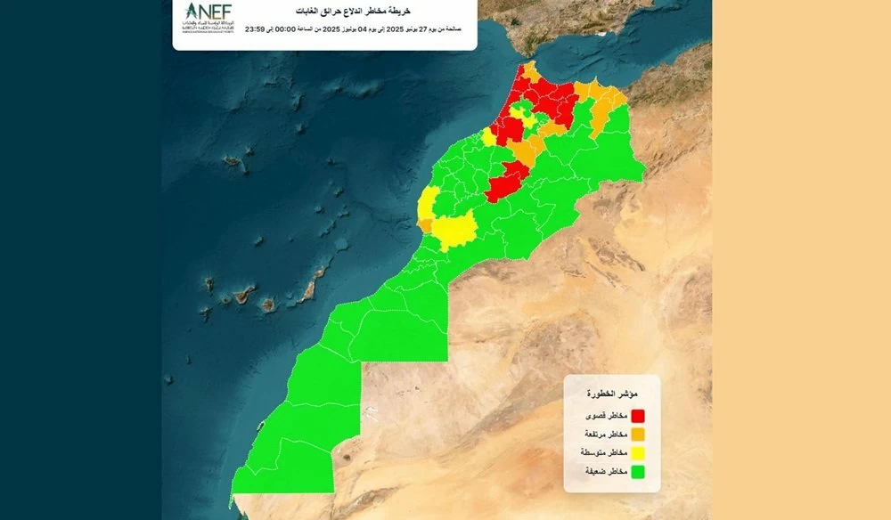 Incendies de forêts : 14 provinces marocaines en alerte rouge