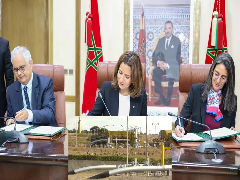 Signature d'un Protocole d'Accord Stratégique pour le Développement de l'Infrastructure Gazière au Maroc