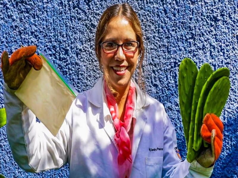 Cette Mexicaine a inventé un plastique biodégradable et comestible fait en cactus