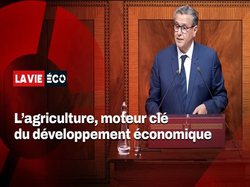 Economie Maroc : Aziz Akhannouch mise sur l’investissement et l’agriculture pour relancer la croissance