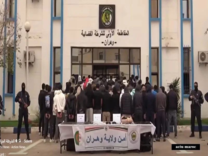 Algerie : arrestation de migrants marocains a Oran et tensions autour de la migration irreguliere