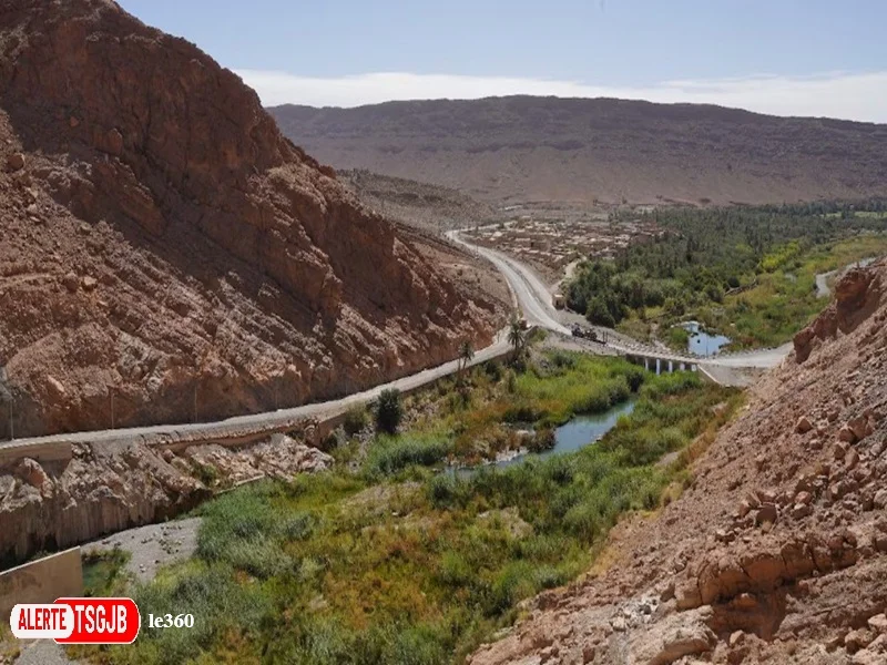 ALERTE TSGJB Barrage de Kaddoussa au Maroc : 5 000 hectares irrigues a Boudnib 