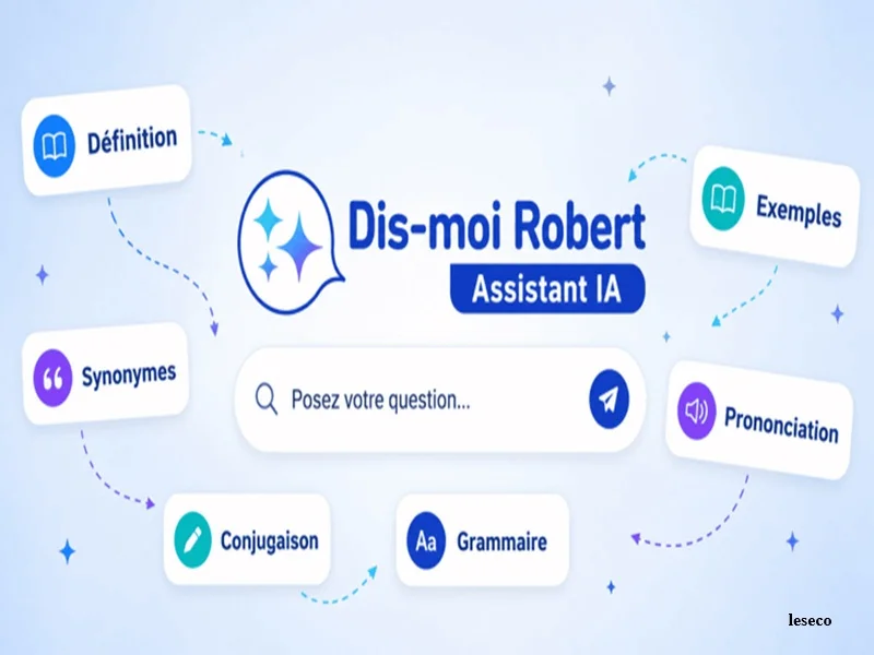 Le Robert lance “Dis-moi Robert”, son assistant IA dedie a la langue française