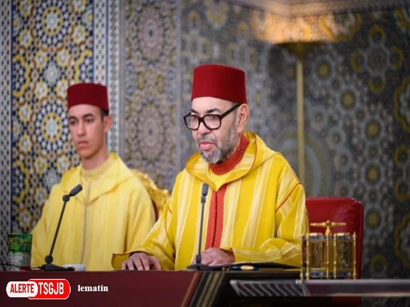 ALERTE TSGJB Fete du Trone 2026 : Mohammed VI met en avant la croissance economique, la souverainete et les ambitions du Maroc