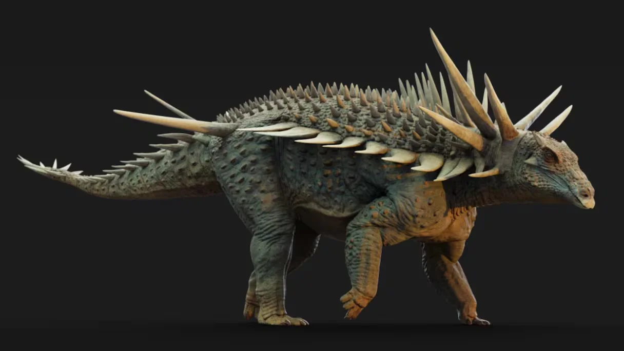 Spicomellus afer : le plus ancien dinosaure ankylosaure découvert au Maroc dans le Moyen Atlas