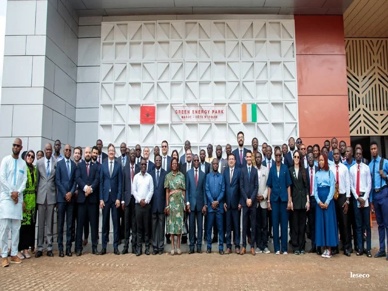 Cooperation Sud-Sud : inauguration du Green Energy Park Maroc–Cote d’Ivoire a Yamoussoukro