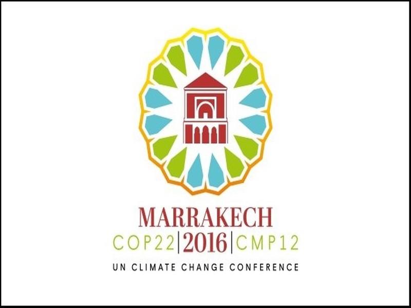 Voici le logo de la COP22