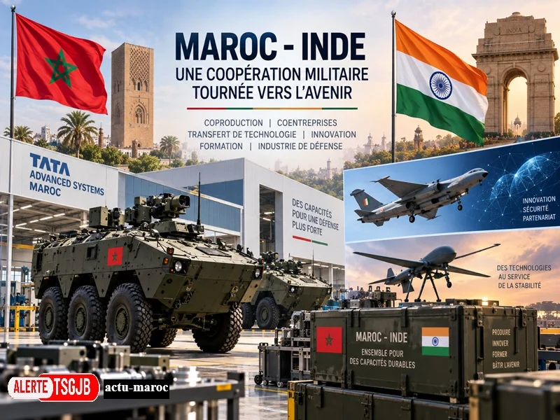 ALERTE TSGJB Maroc-Inde : une nouvelle etape pour l’industrie de defense