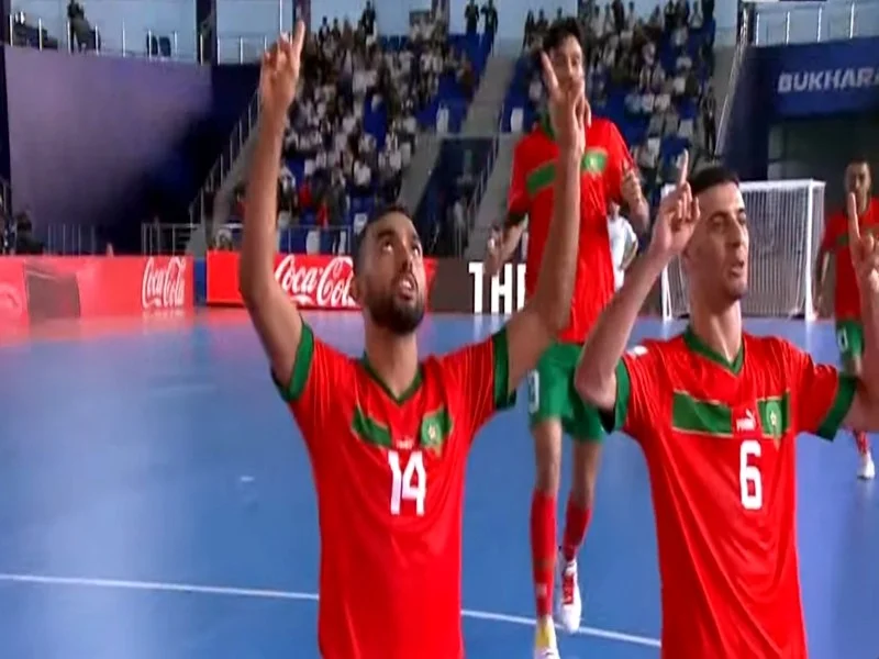 Futsal : Le Maroc en quarts de finale de la Coupe du Monde après une victoire serrée face à l'Iran