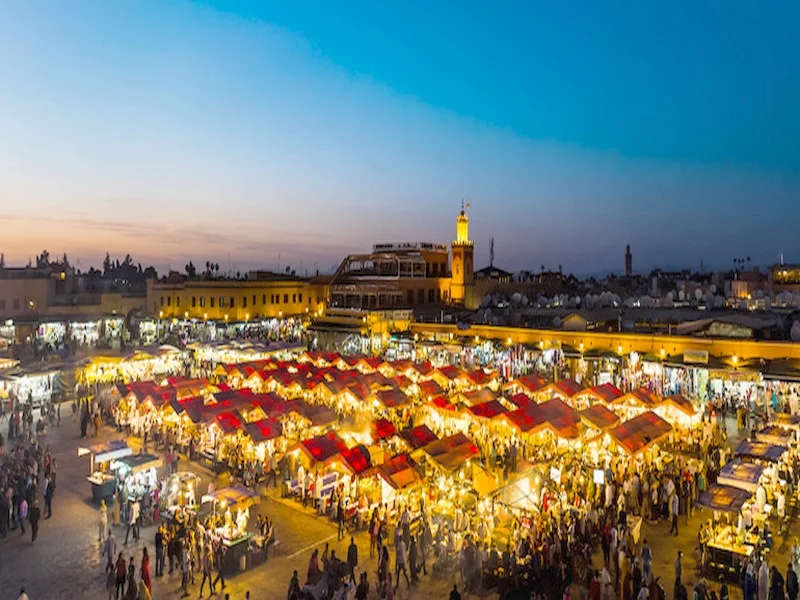Marrakech connaît une saison touristique florissante avec une forte affluence pour l'Aïd