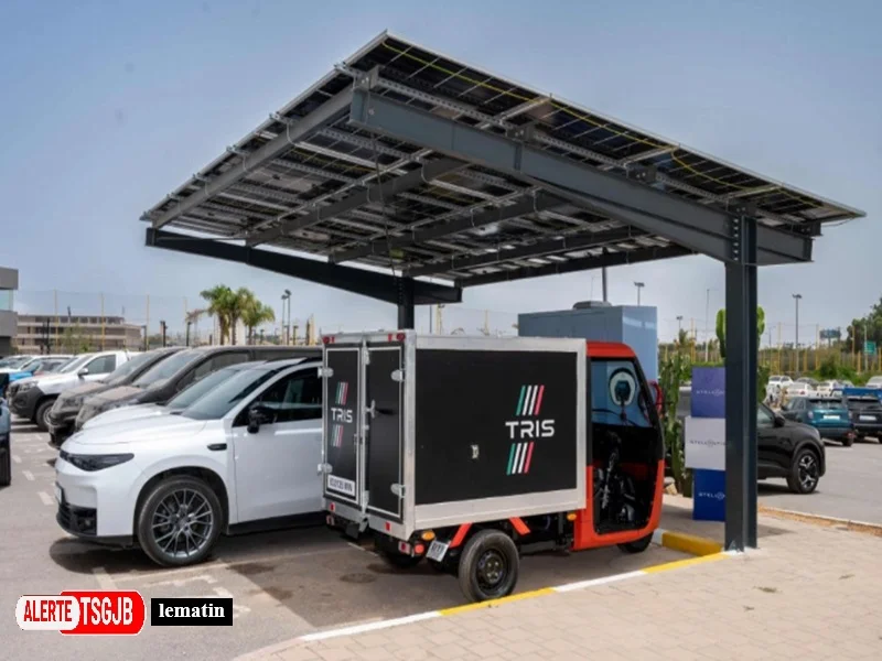 ALERTE TSGJB Stellantis Maroc lance une station de recharge solaire autonome