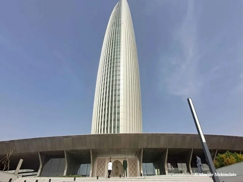 Tour Mohammed VI à Rabat : symbole d’architecture futuriste et d’innovation au Maroc