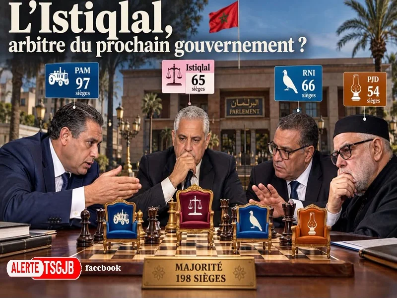 ALERTE TSGJB Elections au Maroc : l’Istiqlal, cle de la future majorite