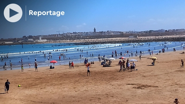 Des projets de réhabilitation y sont programmés: la plage de Rabat défigurée par la pollution et
