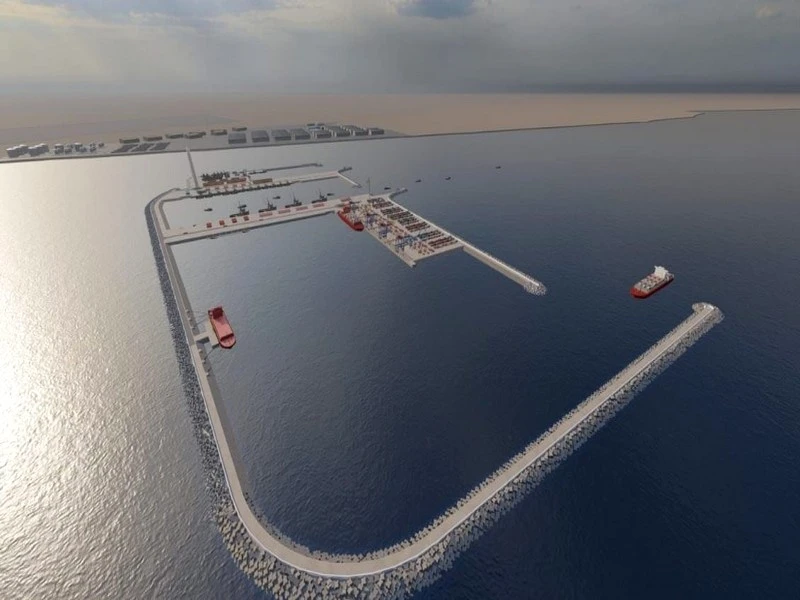 Dakhla Atlantique : Un nouveau complexe portuaire sort de terre 