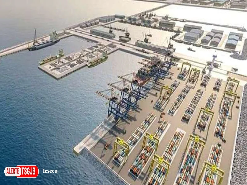 ALERTE TSGJB Port Dakhla Atlantique : 74 % d’avancement des travaux, livraison prevue fin 2028