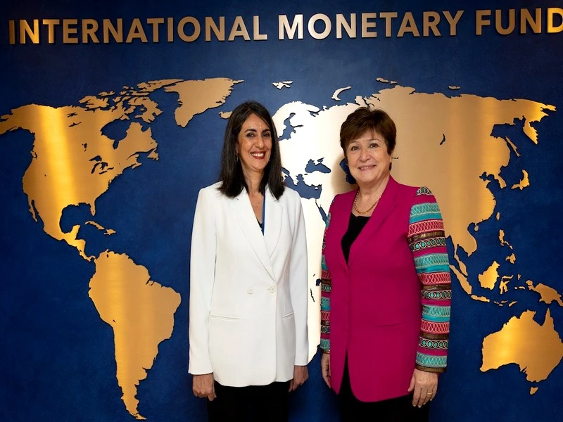 La DG du FMI au pavillon du Maroc à Washington: «C’est un avant-goût de ce qui nous attend à Marrakech»