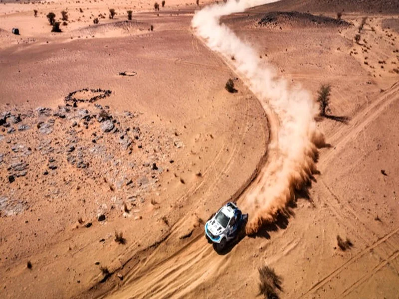 Al-Attiyah et Al-Rajhi en duel intense pour la victoire au Rallye du Maroc 2024