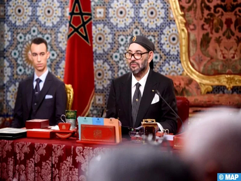 Stress hydrique : le roi Mohammed VI préside une séance de travail
