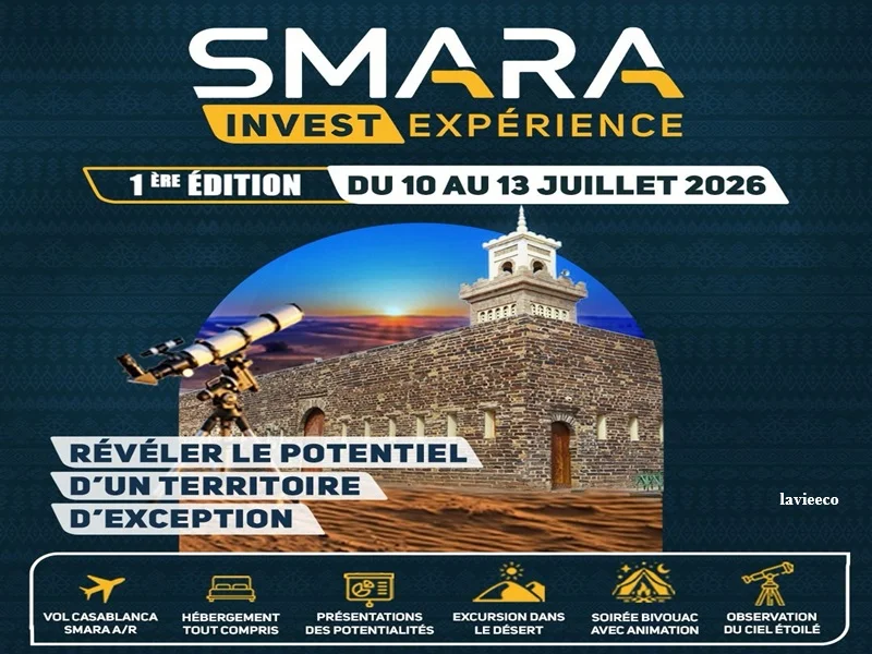 ALERTE TSGJB Smara Invest 2026 : investir au Sahara marocain