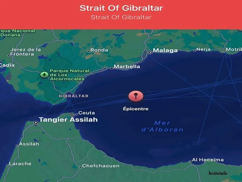 Seisme en mer d’Alboran (magnitude 4,9) : secousse ressentie au Maroc et en Espagne sans degats