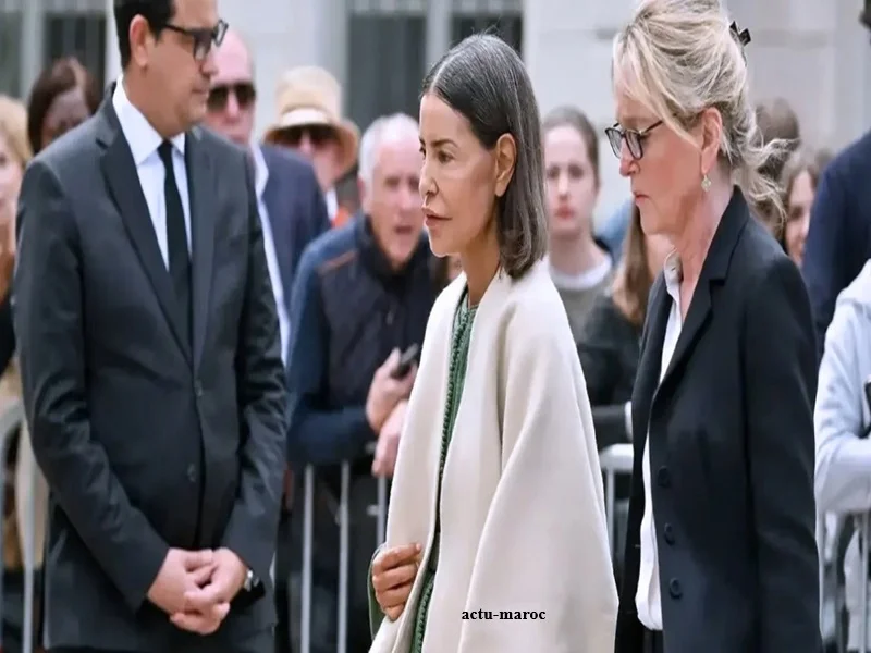ALERTE TSGJB - Lalla Meryem aux obseques de Bernadette Chirac