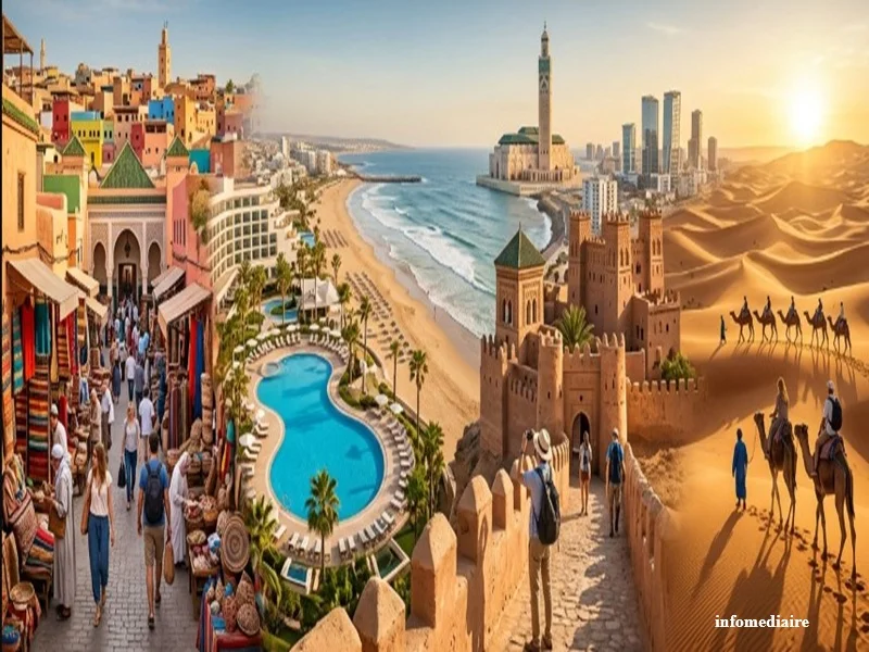 ALERTE TSGJB Tourisme au Maroc : 19,8 millions de visiteurs en 2025, le Royaume integre le Top 22 mondial 