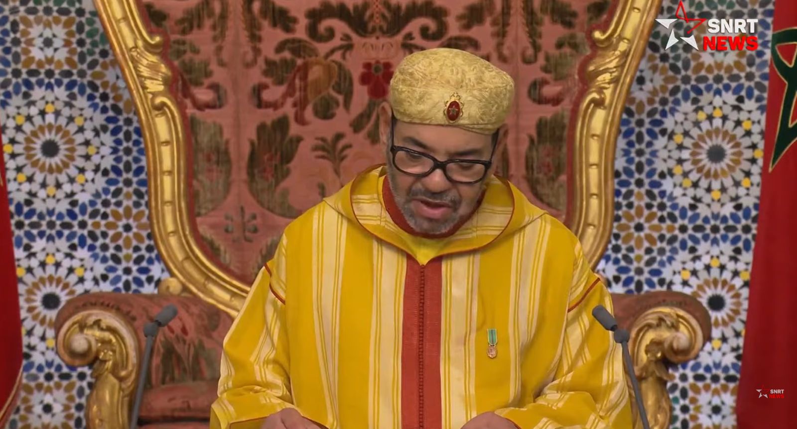 Sa Majesté le Roi Mohammed VI, que Dieu L'assiste, a adressé, vendredi, un Discours à Son peuple fidèle
