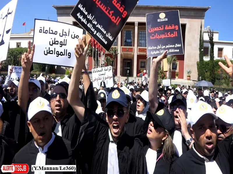 ALERTE TSGJB Maroc : les avocats intensifient leur mobilisation contre le projet de loi sur la profession d’avocat avant son adoption