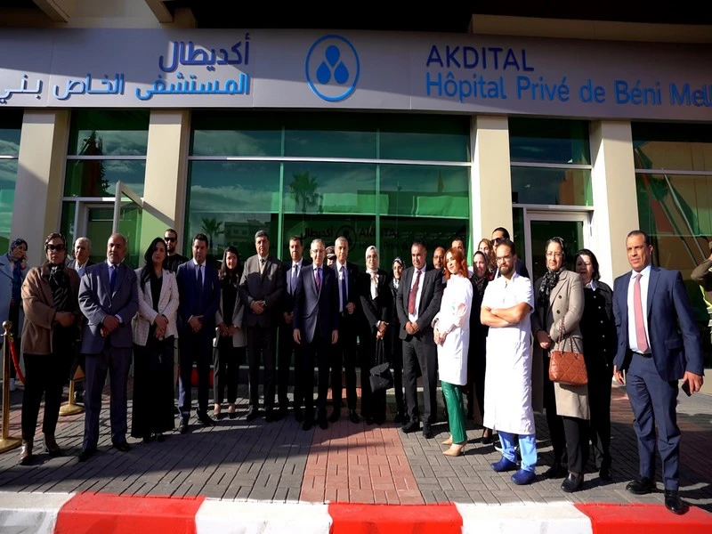 Santé : le groupe Akdital inaugure son nouvel hôpital à Béni Mellal