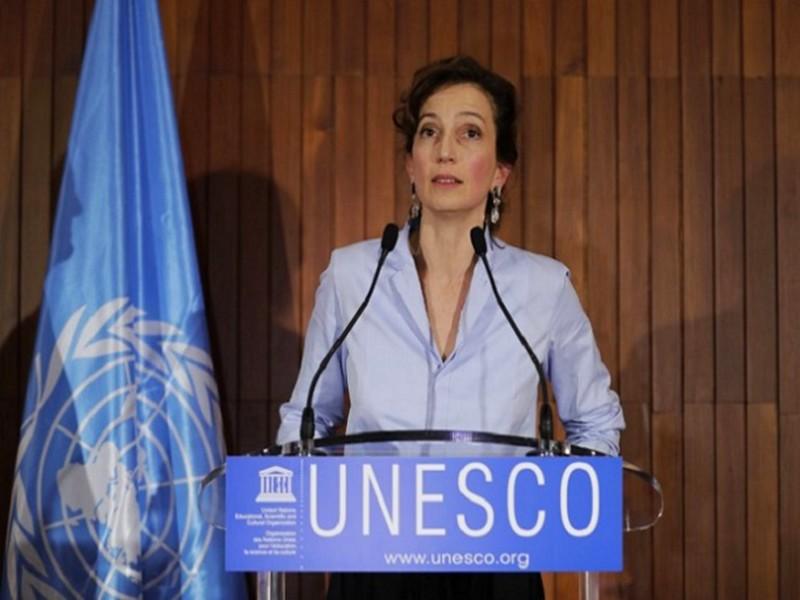 Audrey Azoulay: à l'Unesco, 