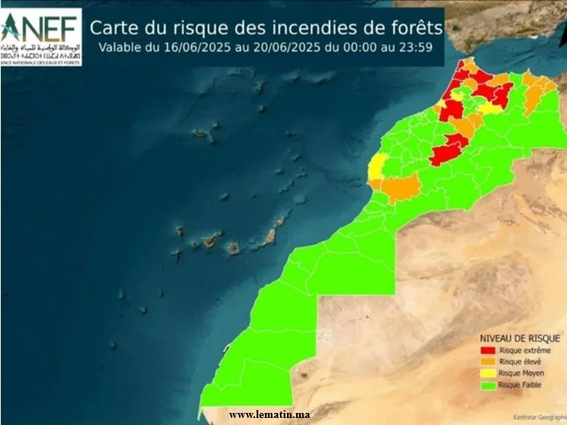 Incendies de forêts : l’ANEF alerte sur les zones à risque 