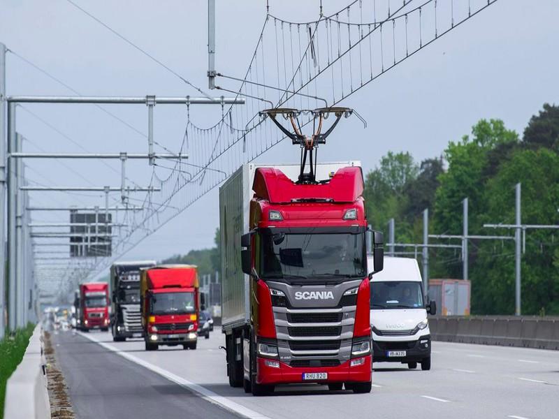 L'Allemagne teste les autoroutes électriques pour les camions