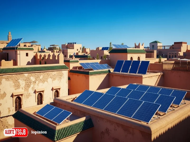 ALERTE TSGJB Solaire au Maroc : le boom photovoltaïque depasse largement les chiffres officiels