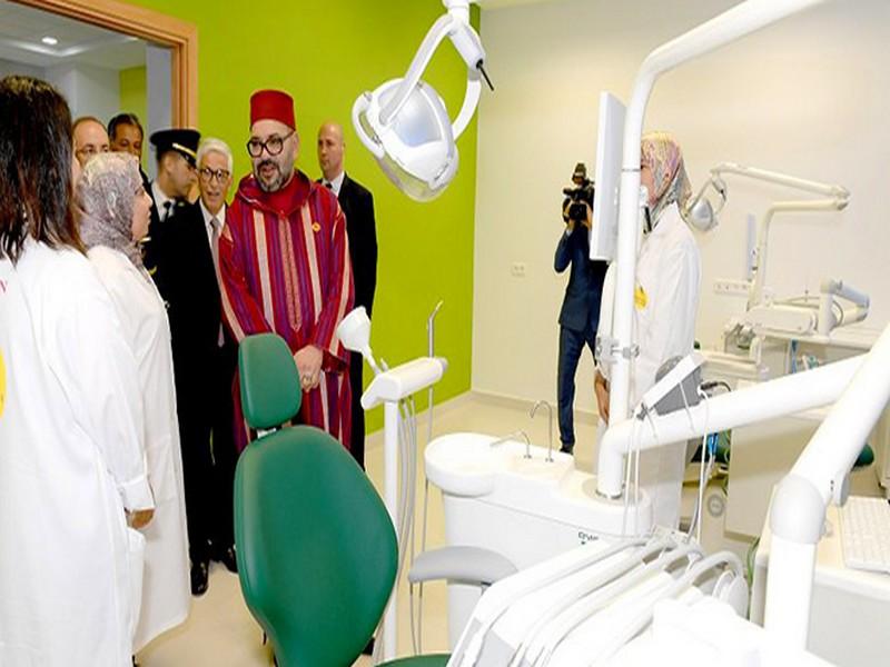 Le Roi inaugure un centre régional des soins bucco-dentaires