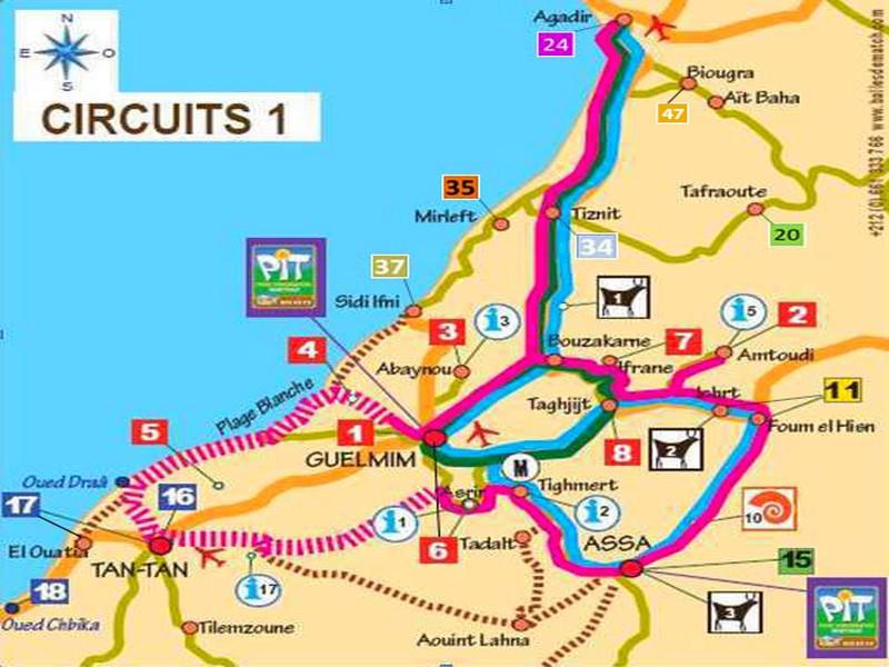 Circuit territoire soutenable du Géoparc Jbel Bani : vers Ksars & Agadirs du Sud Maroc